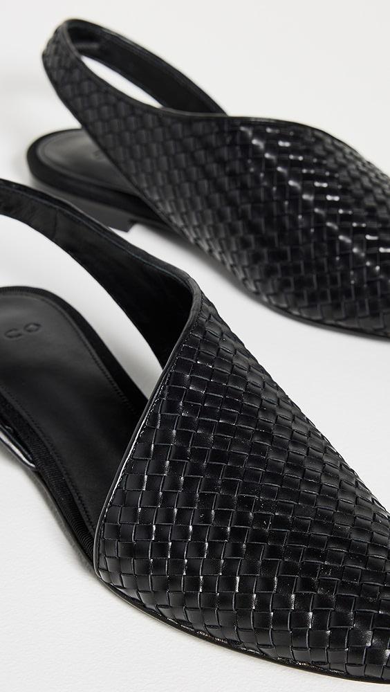 CO Asymmetrical Slingback Flats | Shopbop Product Image