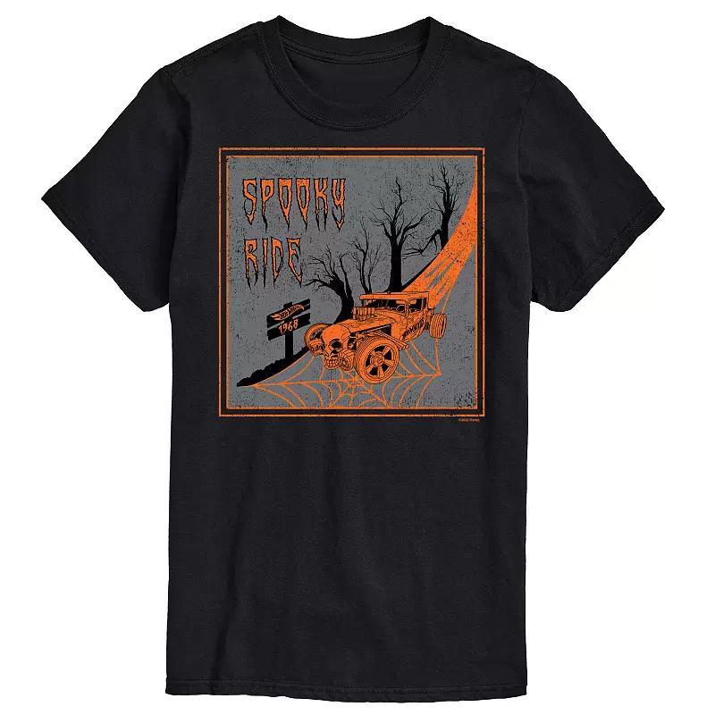 Big & Tall Hot Wheels Spooky Ride Tee, Mens Product Image