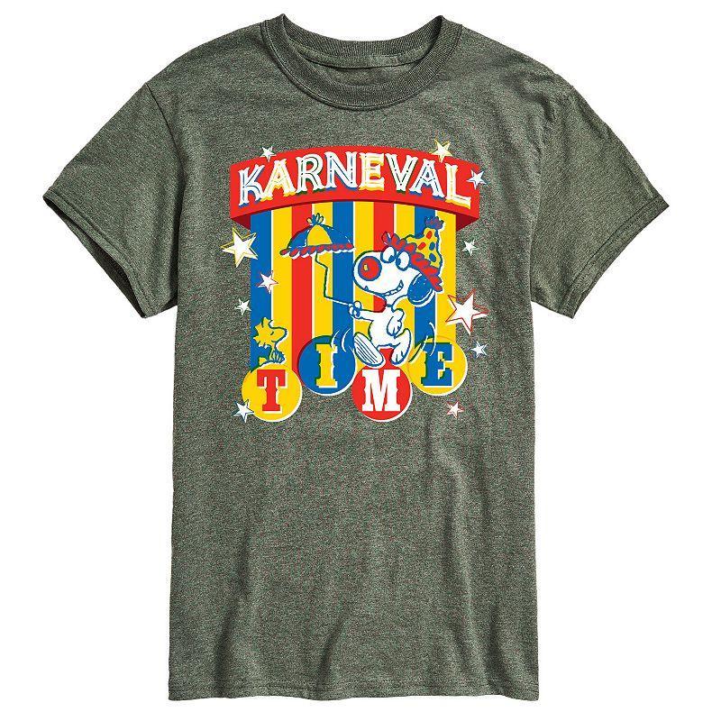 Big & Tall Peanuts Karneval Time Graphic Tee, Mens Product Image