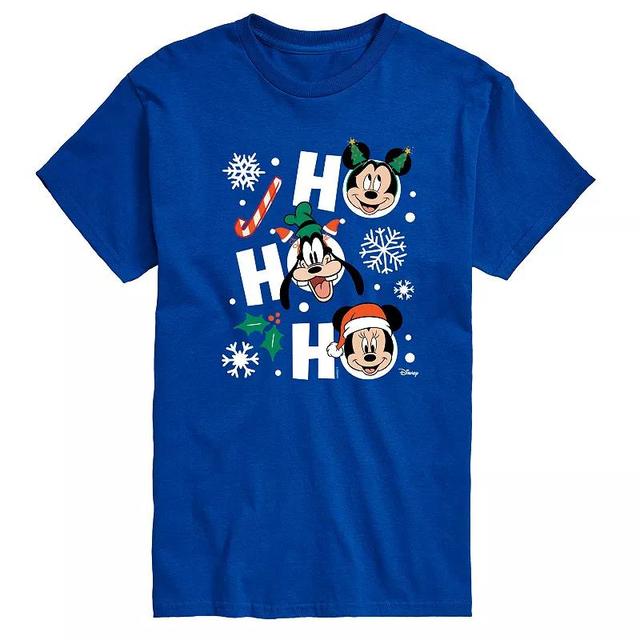 Disneys Mickey Mouse & Friends Mens Ho Ho Ho Graphic Tee Product Image