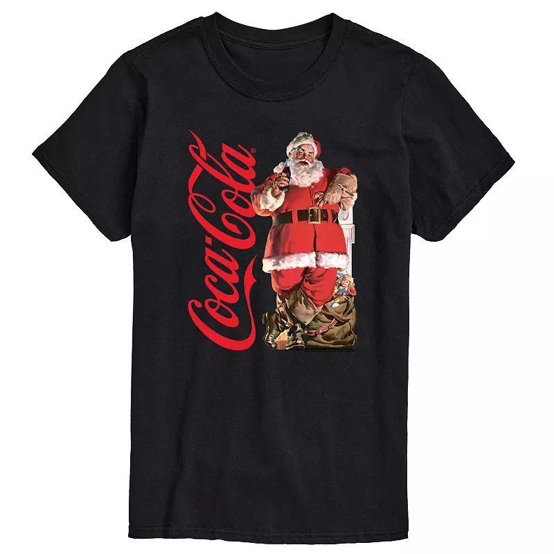 Mens CocaCola Vintage Santa Tee Product Image