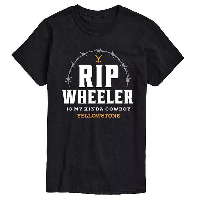 Mens Yellowstone Rip Wheeler Is My Kinda Cowboy Tee Product Image