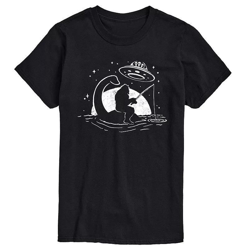 Mens Sasquatch Nessy UFO Tee Product Image