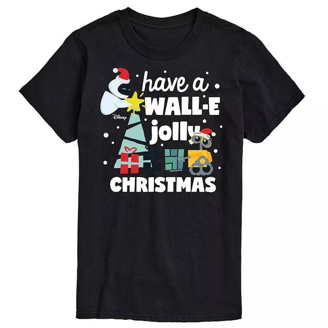 Disneys Wall-E Big & Tall Jolly Christmas Graphic Tee, Mens Product Image