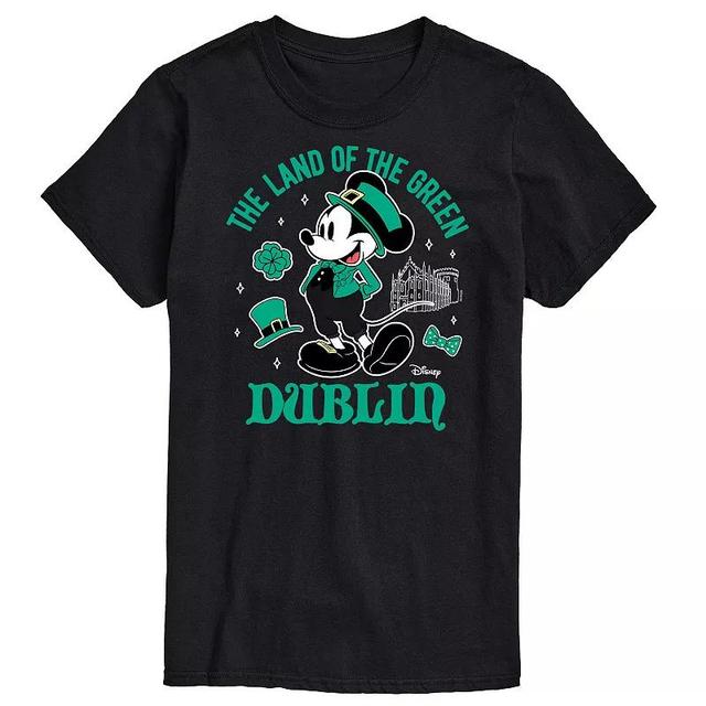 Disneys Mickey Mouse Mens Land Of The Green Graphic Tee Product Image