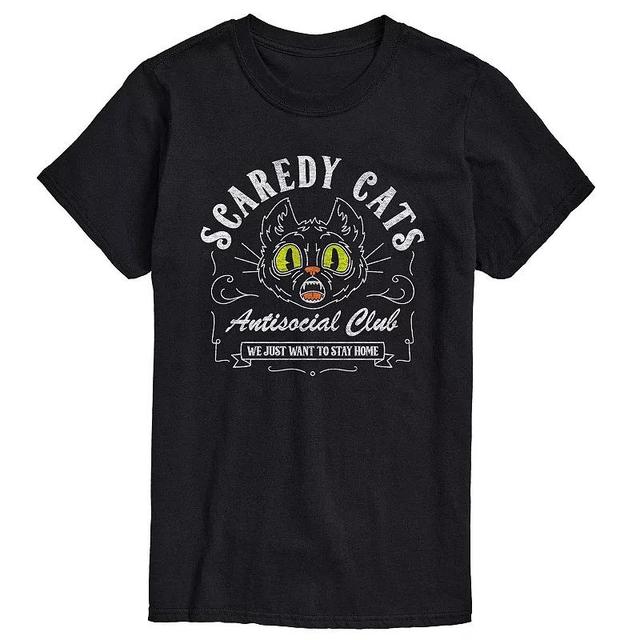 Big & Tall Scaredy Cats Tee, Mens Product Image