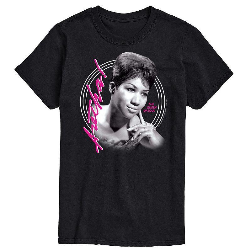 Mens Aretha Franklin Queen Of Soul Graphic Tee Product Image