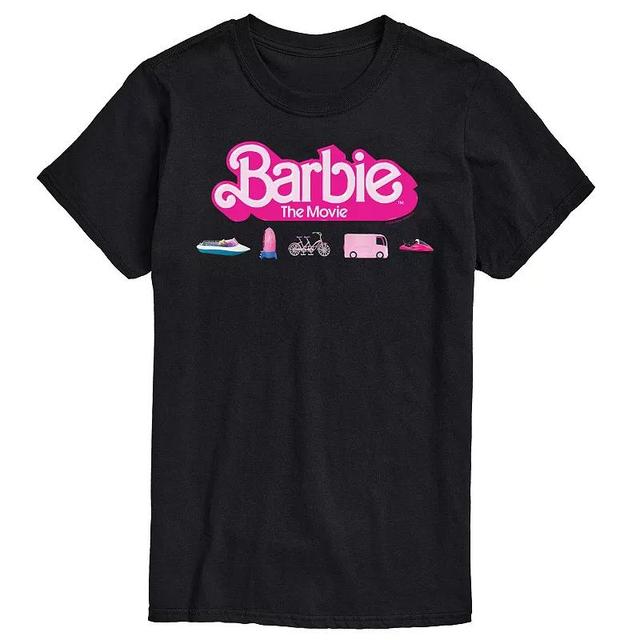 Mens Barbie Theatrical Vehicles Graphic Tee Product Image