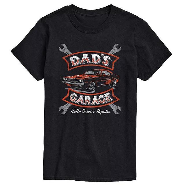 Mens Dads Garage Tee Blue Product Image