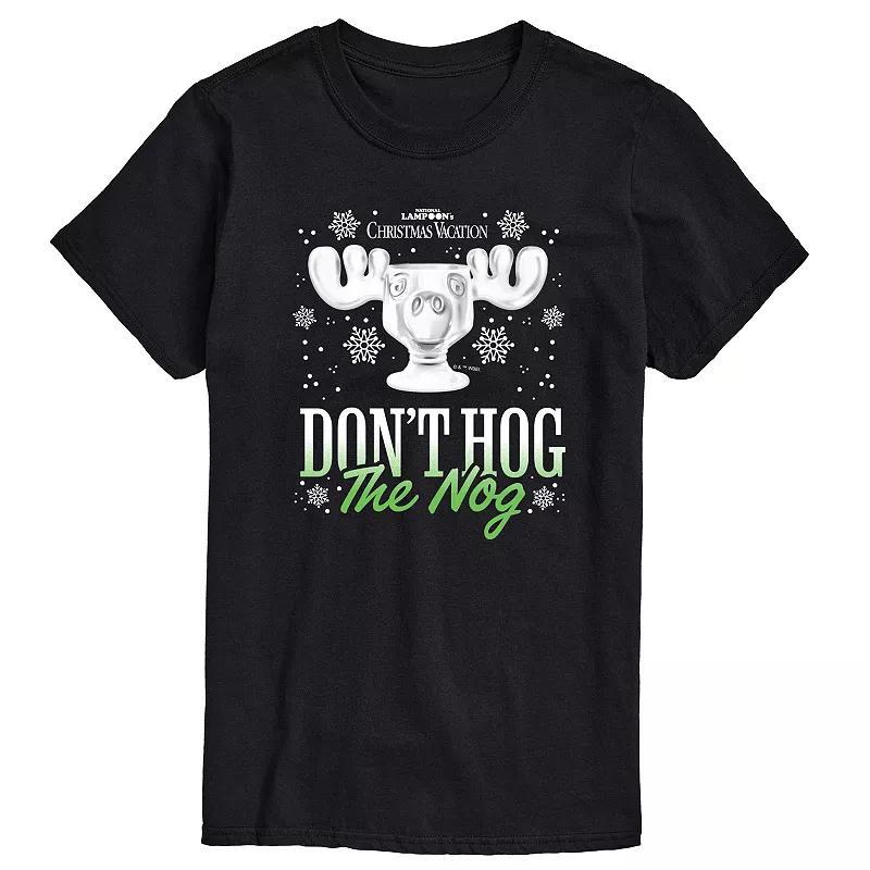 Mens Christmas Vacation Dont Hog The Nog Graphic Tee Product Image