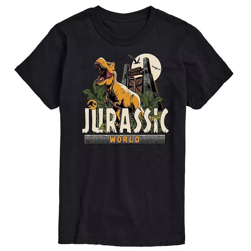 Mens Jurassic World T Rex Graphic Tee Product Image