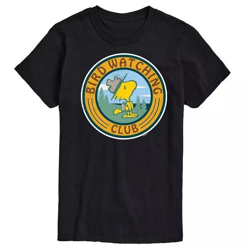 Mens Peanuts Bird Watching Graphic Tee Product Image