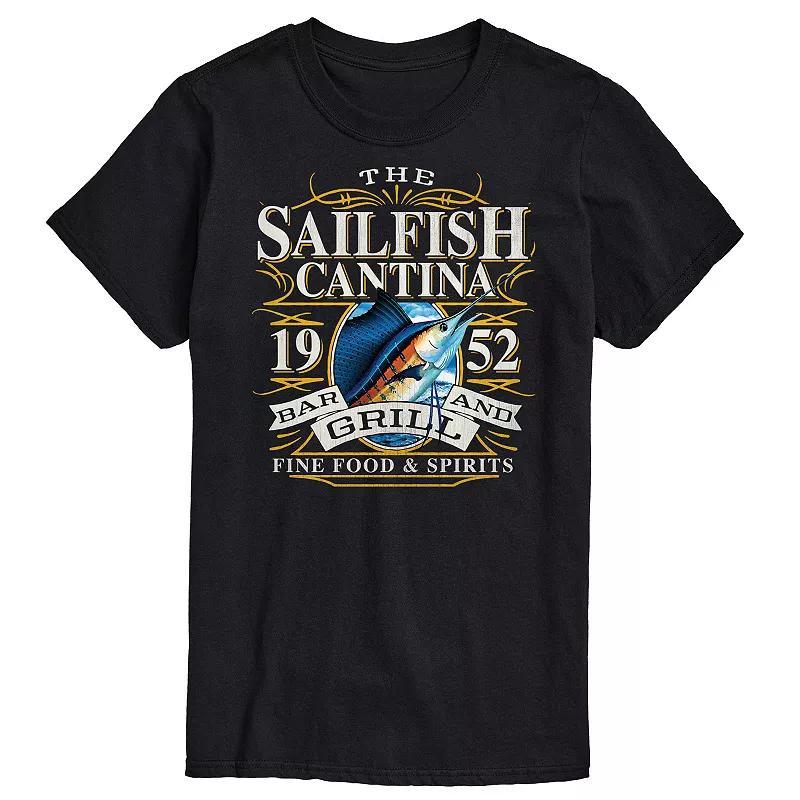 Big & Tall Sailfish Cantina Tee, Mens Product Image