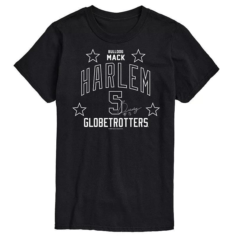 Mens Harlem Globetrotters Bulldog Mack 5 Tee Product Image