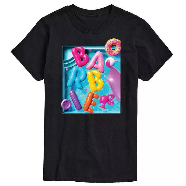 Big & Tall Barbie Dream Summer Pool Floaties Graphic Tee, Mens Product Image