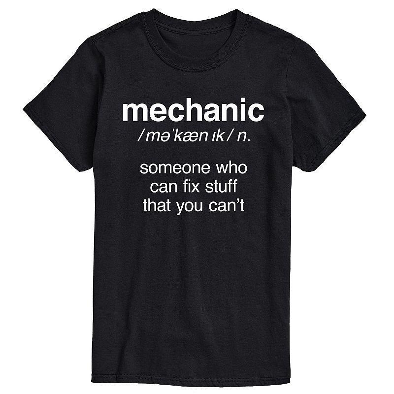 Mens Mechanic Definition Tee Product Image