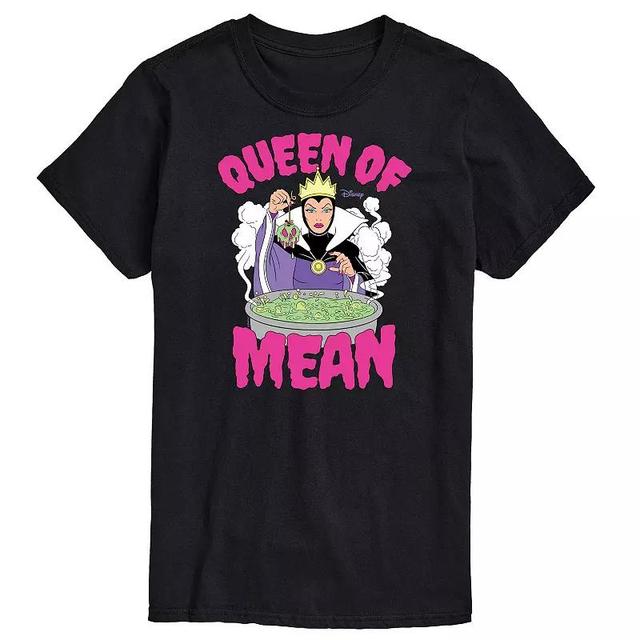 Disneys Villians Big & Tall Queen Of Mean Graphic Tee, Mens Product Image