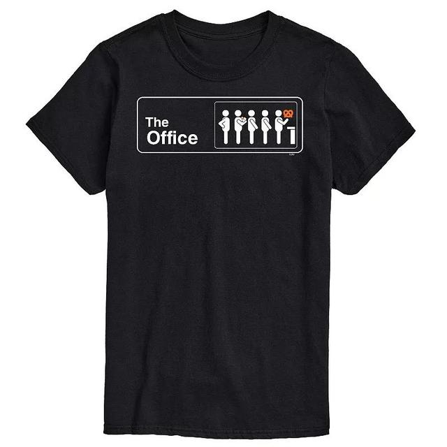 Mens The Office Pretzel Day Tee Black Product Image