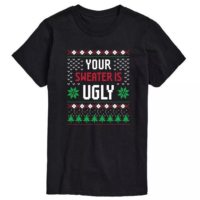 Big & Tall Your Sweater is Ugly Tee, Mens Product Image