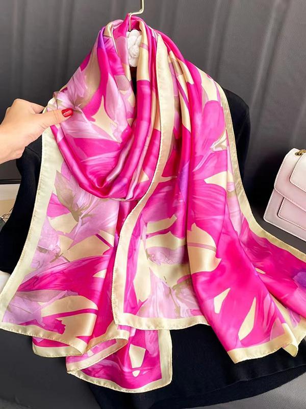 Flower Print Shawl&Scarf Product Image