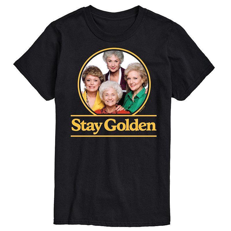 Mens Golden Girls Stay Golden Tee Black Product Image