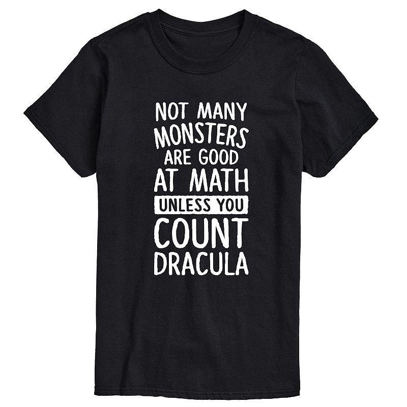 Big & Tall Unless You Count Dracula Tee, Mens Product Image