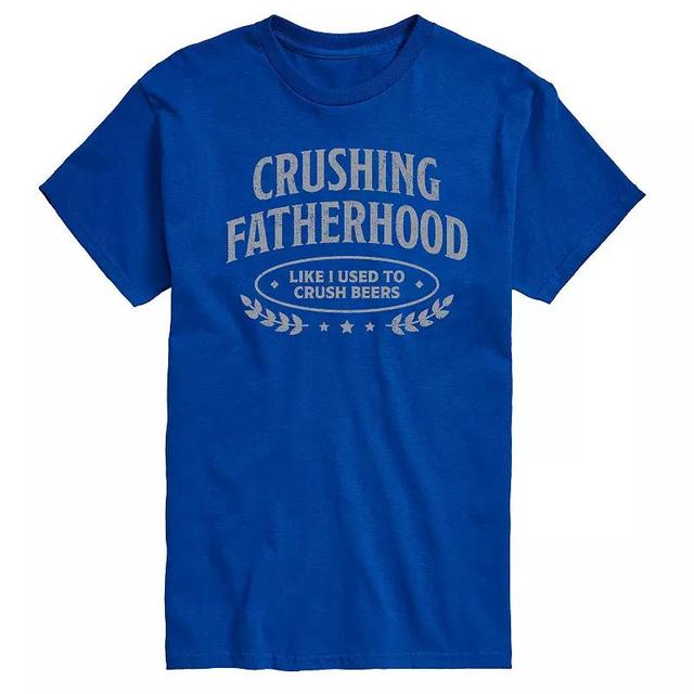 Mens Crushing Fatherhood Graphic Tee Product Image