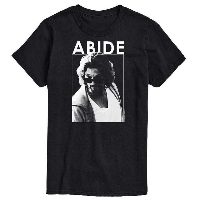 Big & Tall The Big Lebowski Abide Tee, Mens Black Product Image