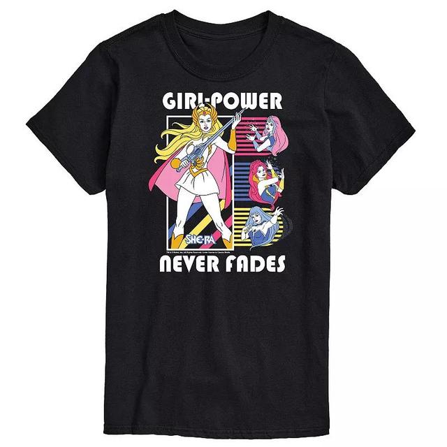 Mens SheRa Girl Power Never Fades Graphic Tee Product Image