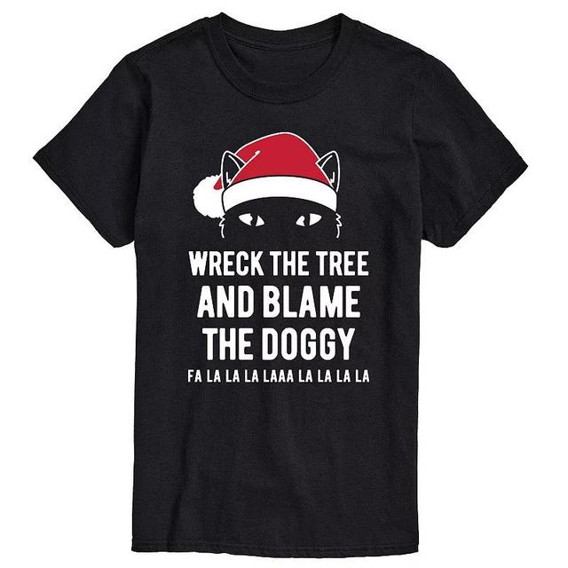 Mens Wreck The Tree and Blame The Doggy Tee Product Image