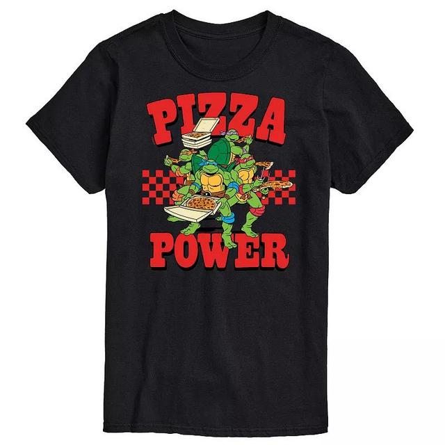 Big & Tall TMNT Pizza Power Graphic Tee, Mens Product Image