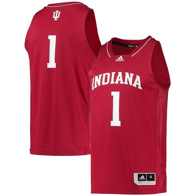 adidas Mens Indiana University Basketball Swingman Jersey Red, 2X-Large - NCAA Mens Tops at Academy Sports Product Image