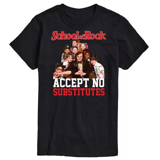 Mens School Of Rock No Substitutes Graphic Tee Product Image