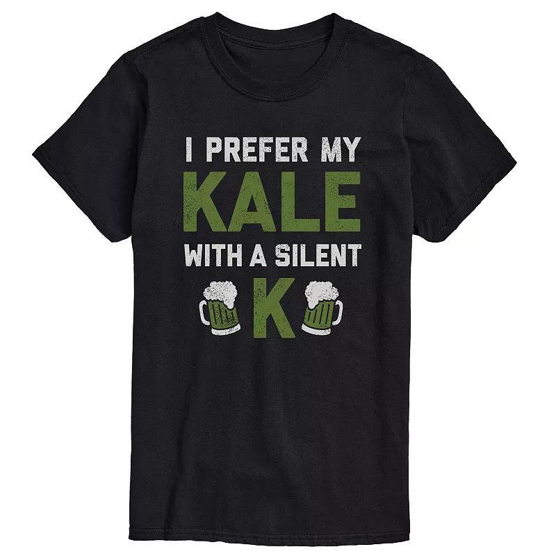 Mens Prefer Kale Silent K Graphic Tee Product Image