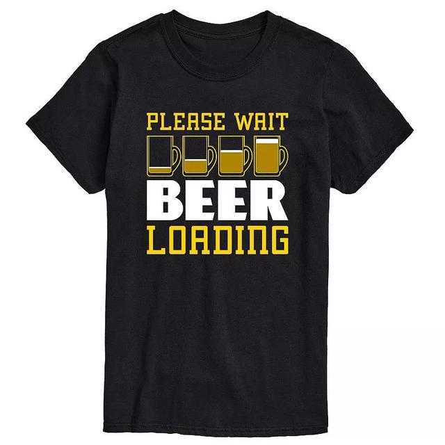 Mens Beer Loading Graphic Tee Product Image