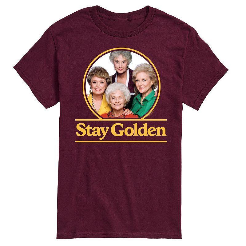 Mens Golden Girls Stay Golden Tee Med Red Product Image