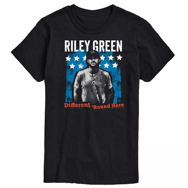 Mens Riley Green Different Round Here Graphic Tee Product Image