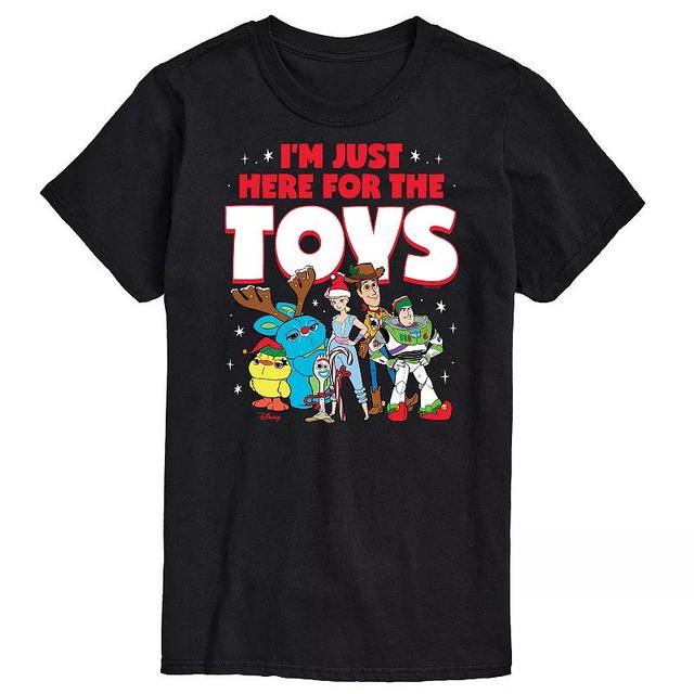 Disney / Pixars Toy Story 4 Mens Here For The Toys Graphic Tee Product Image