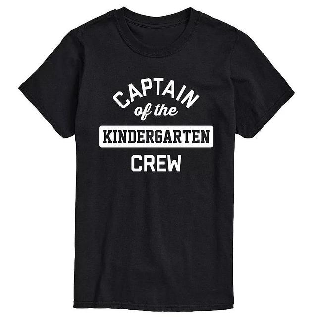 Mens Captain of Kindergarten Crew Tee Product Image