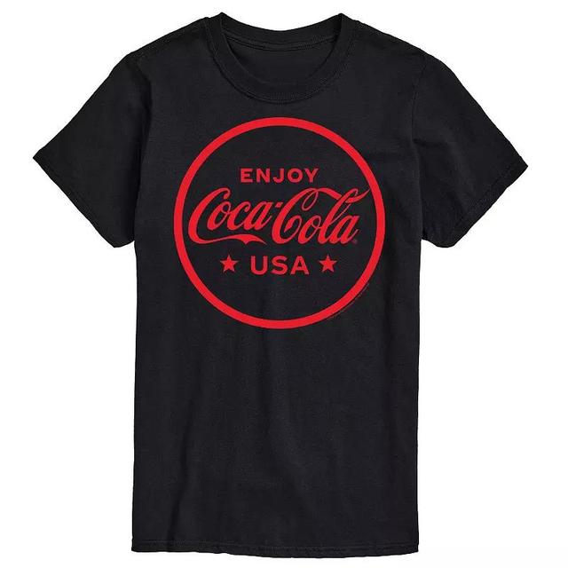 Mens Coca-Cola Enjoy Coca-Cola USA Graphic Tee Product Image