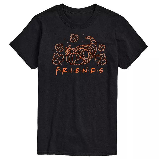 Big & Tall Friends Logo With Cornucopia Graphic Tee, Mens Product Image