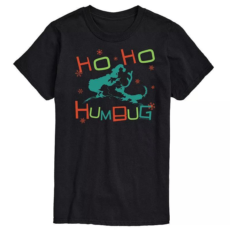 Big & Tall Dr. Seuss The Grinch Ho Ho Humbug Graphic Tee, Mens Product Image