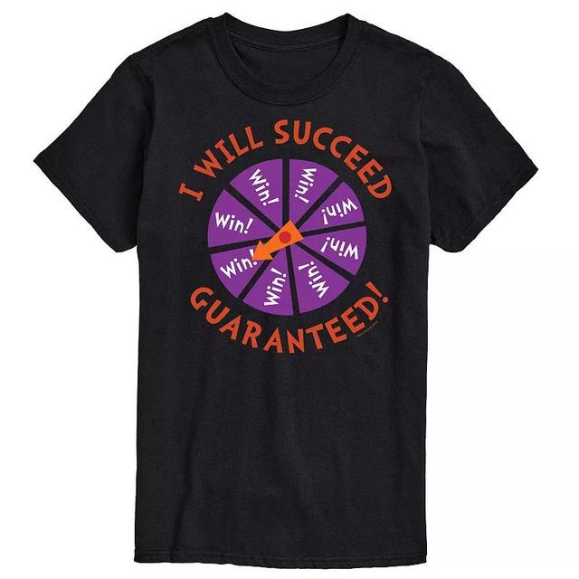 Big & Tall Dr. Seuss I Will Succeed Tee, Mens Blue Product Image