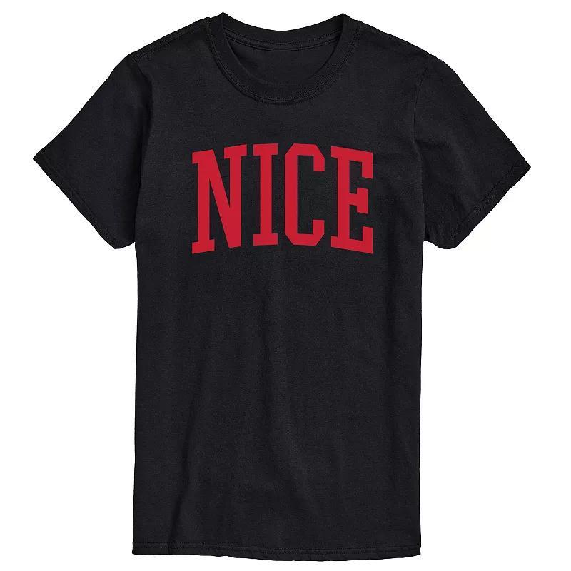 Mens Nice Tee Black Product Image