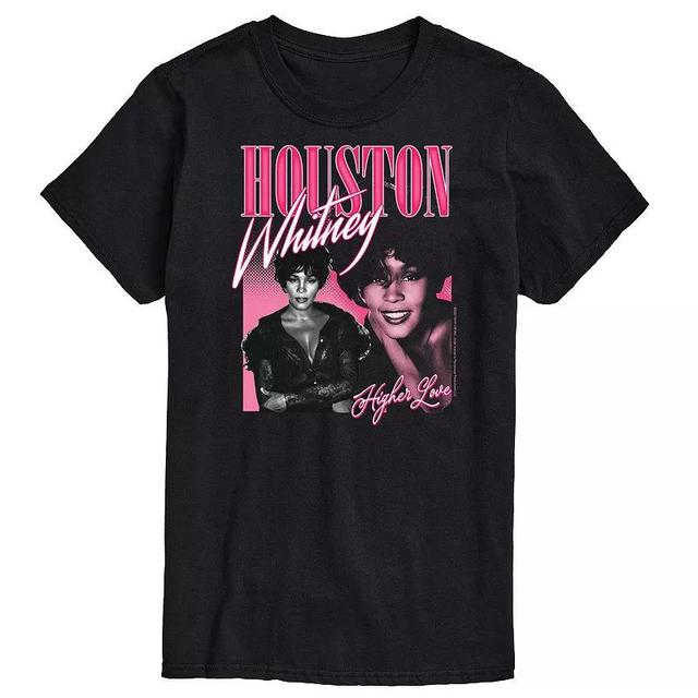 Airwaves Mens Whitney Houston Short Sleeve T-shirt Product Image