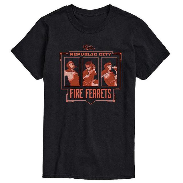 Big & Tall The Legend of Korra Fire Ferrets Graphic Tee, Mens Product Image