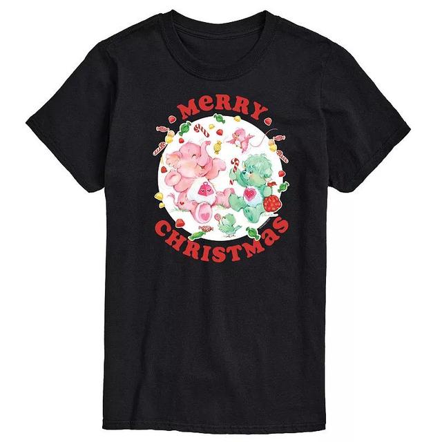 Mens Care Bears Merry Christmas Cousins Graphic Tee Product Image