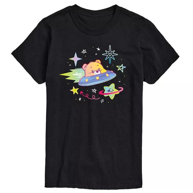 Mens Care Bears UFO Stars Graphic Tee Product Image