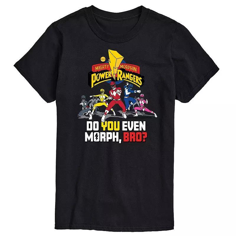 Mens Power Rangers Do You Morph Bro Tee Product Image