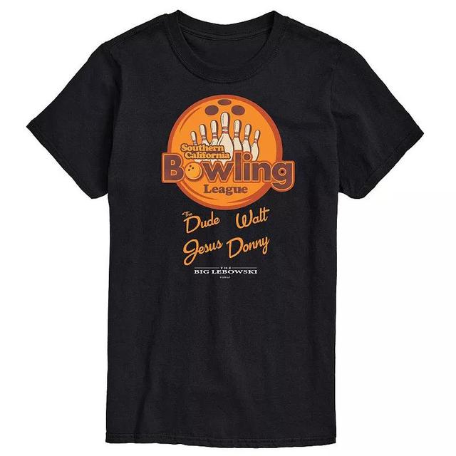 Big & Tall The Big Lebowski Bowling Graphic Tee, Mens Product Image